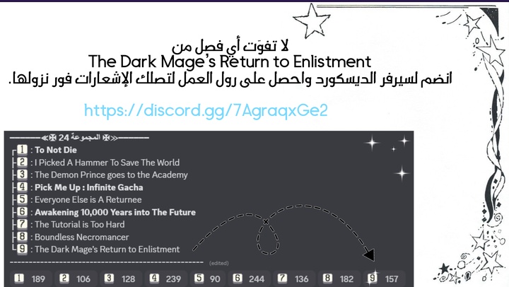 صفحة 16 — The Dark Mage’s Return to Enlistment الفصل 52