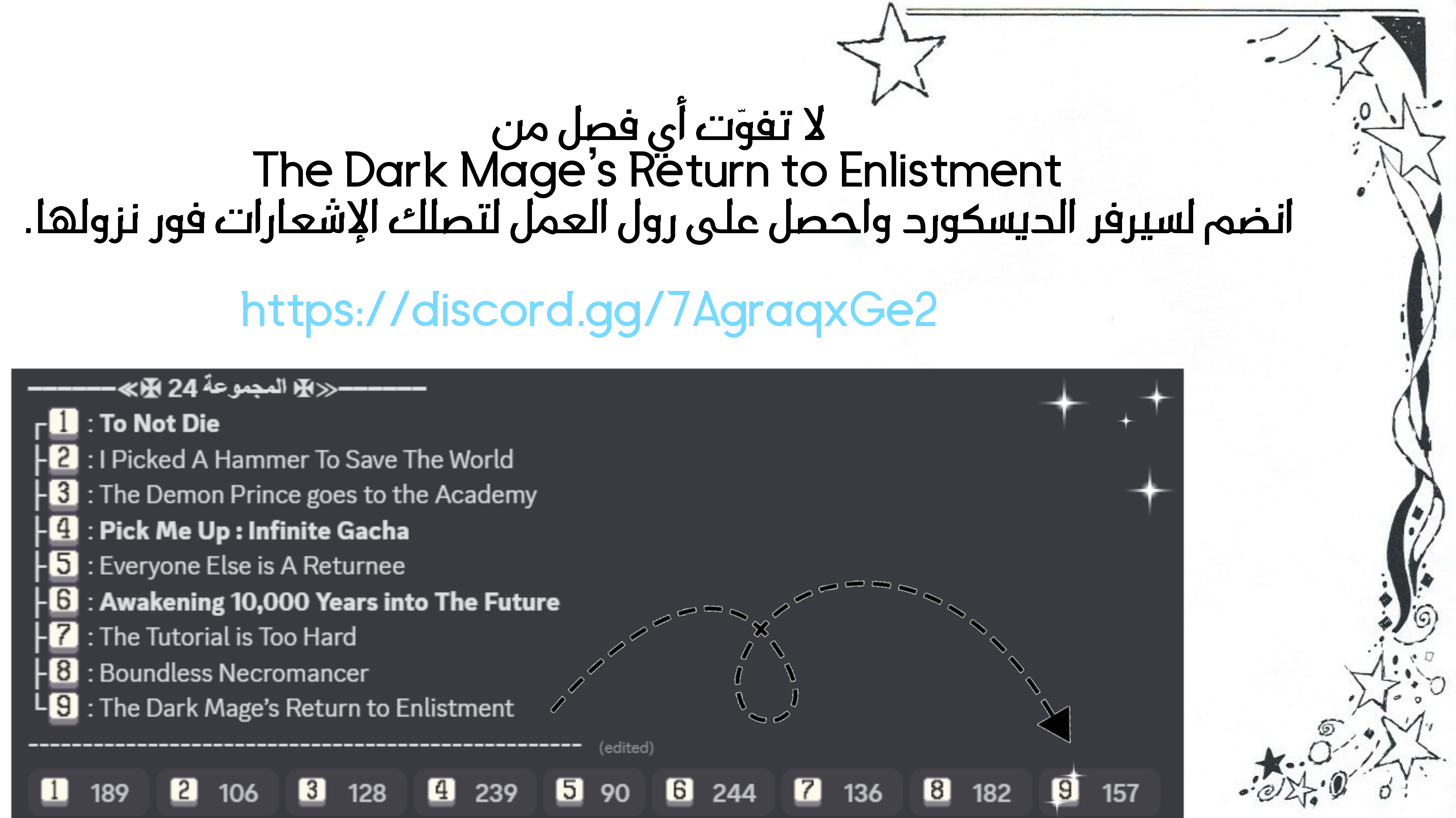 صفحة 16 — The Dark Mage’s Return to Enlistment الفصل 54