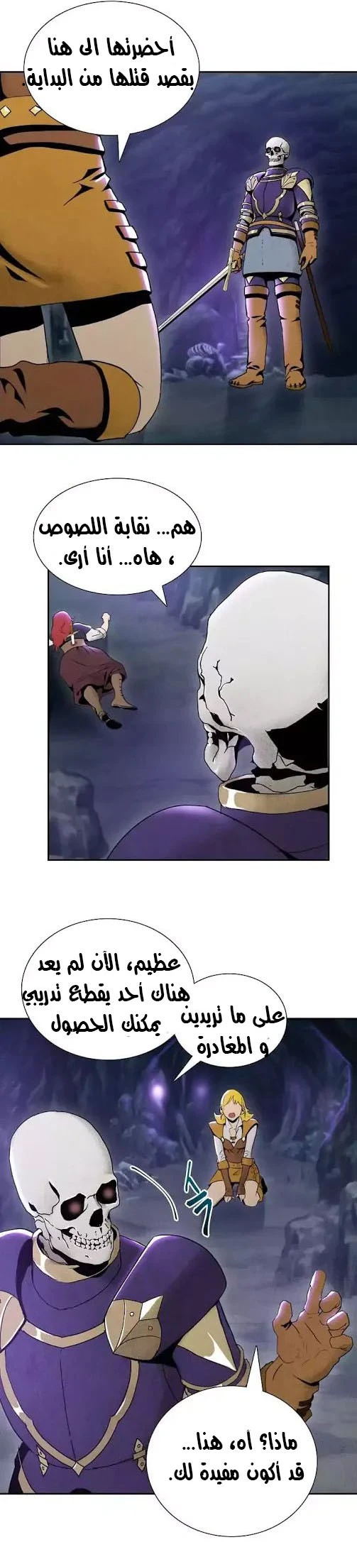 صفحة 8 — Skeleton Soldier Couldn’t Protect the Dungeon الفصل 7