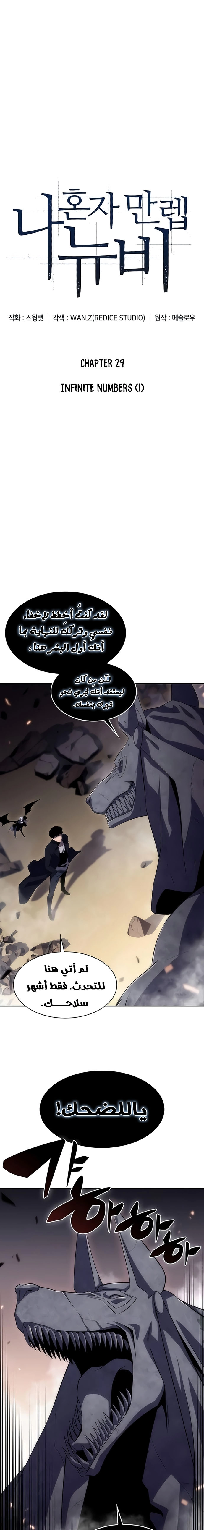 صفحة 1 — Solo Max-Level Newbie الفصل 29