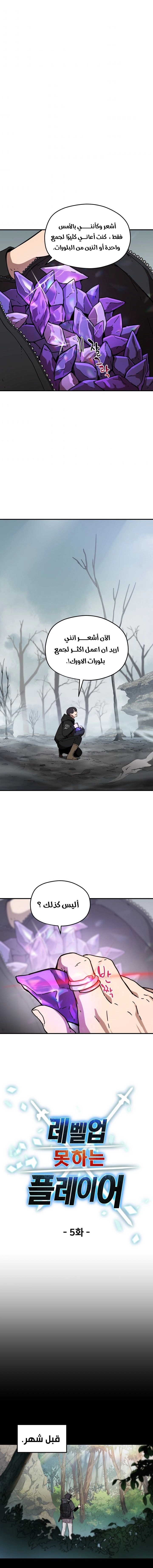 صفحة 1 — The Player That Can't Level Up الفصل 5