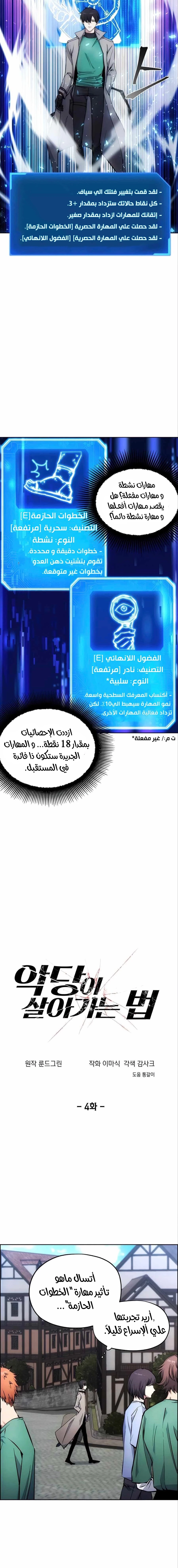 صفحة 6 — How to live as a Villain الفصل 4